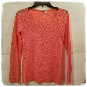 Mudd Like New Sheer Top Medium